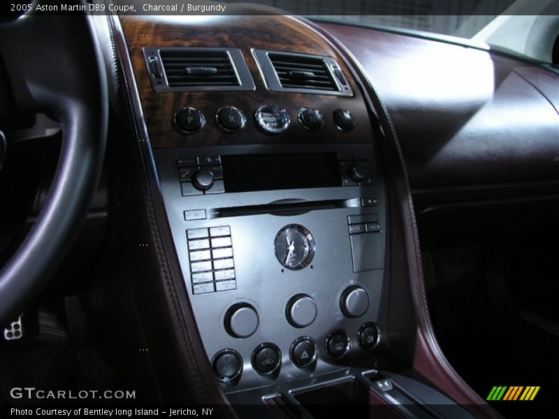 Charcoal / Burgundy 2005 Aston Martin DB9 Coupe