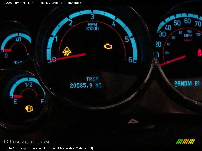 Black / Sedona/Ebony Black 2008 Hummer H2 SUT