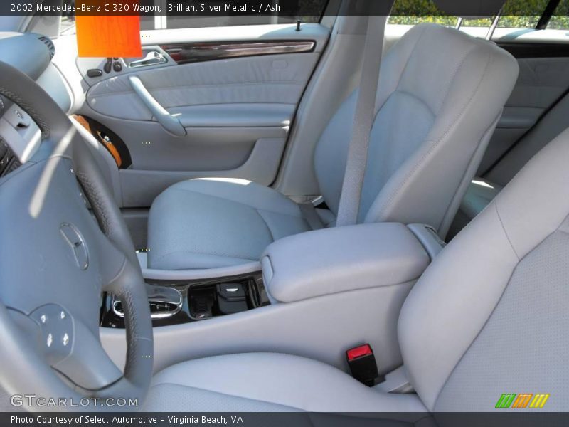 Brilliant Silver Metallic / Ash 2002 Mercedes-Benz C 320 Wagon