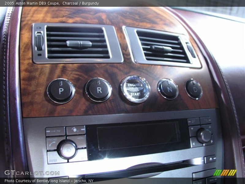 Charcoal / Burgundy 2005 Aston Martin DB9 Coupe