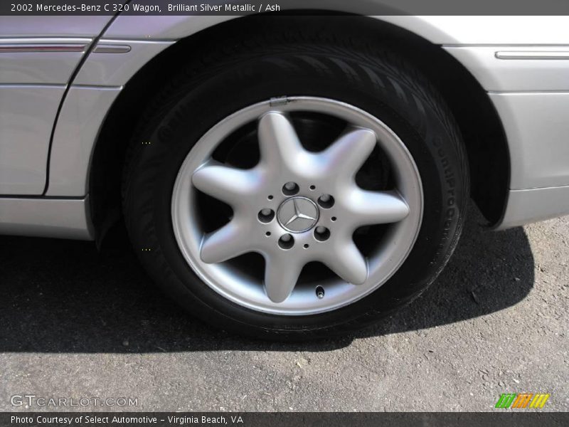 Brilliant Silver Metallic / Ash 2002 Mercedes-Benz C 320 Wagon