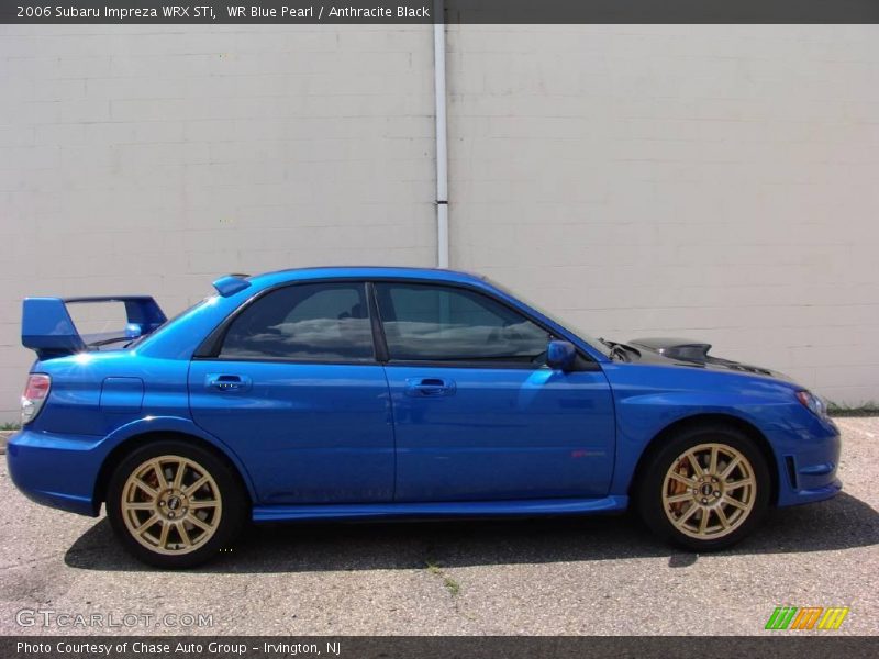 WR Blue Pearl / Anthracite Black 2006 Subaru Impreza WRX STi