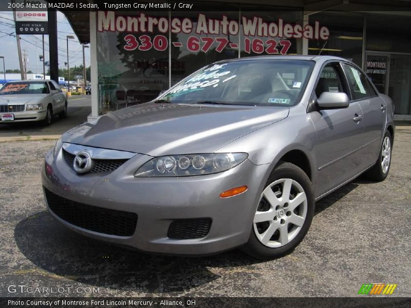 Tungsten Gray Metallic / Gray 2006 Mazda MAZDA6 i Sedan