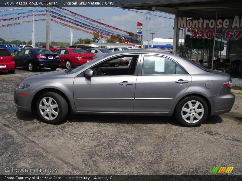 Tungsten Gray Metallic / Gray 2006 Mazda MAZDA6 i Sedan