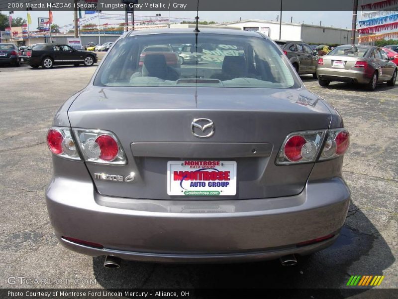 Tungsten Gray Metallic / Gray 2006 Mazda MAZDA6 i Sedan