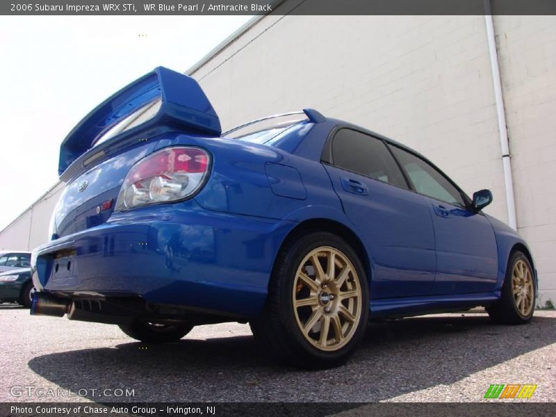 WR Blue Pearl / Anthracite Black 2006 Subaru Impreza WRX STi
