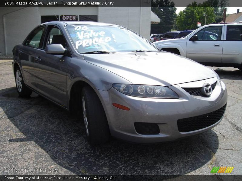 Tungsten Gray Metallic / Gray 2006 Mazda MAZDA6 i Sedan