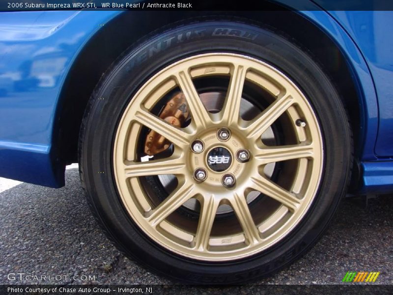 WR Blue Pearl / Anthracite Black 2006 Subaru Impreza WRX STi