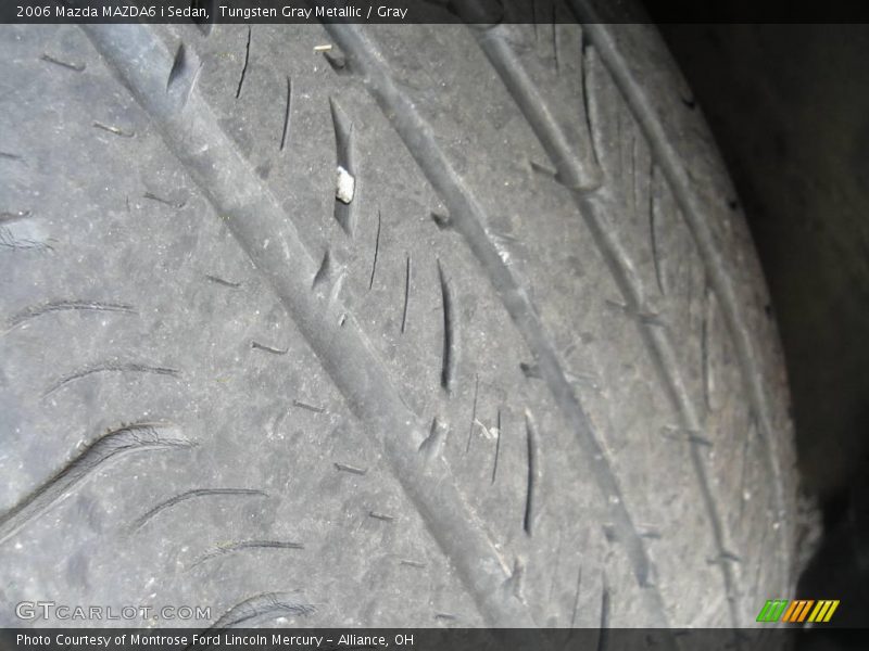 Tungsten Gray Metallic / Gray 2006 Mazda MAZDA6 i Sedan