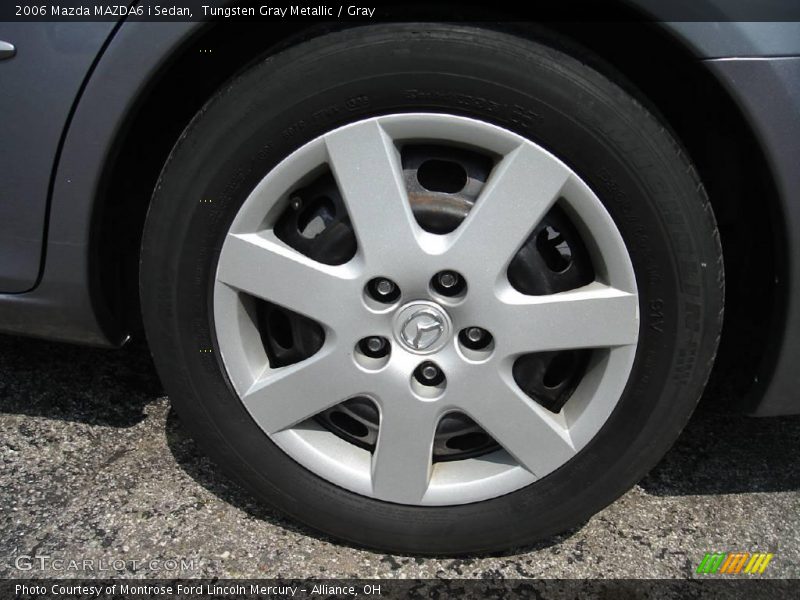 Tungsten Gray Metallic / Gray 2006 Mazda MAZDA6 i Sedan