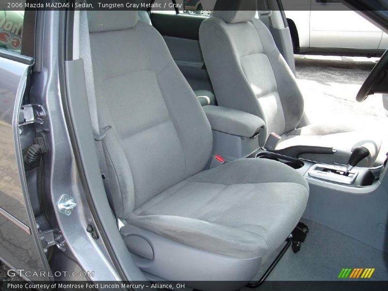 Tungsten Gray Metallic / Gray 2006 Mazda MAZDA6 i Sedan