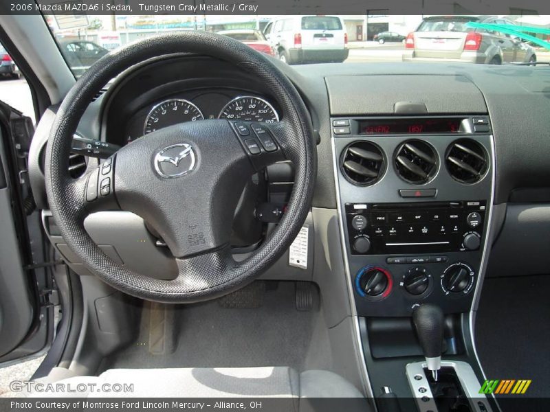 Tungsten Gray Metallic / Gray 2006 Mazda MAZDA6 i Sedan