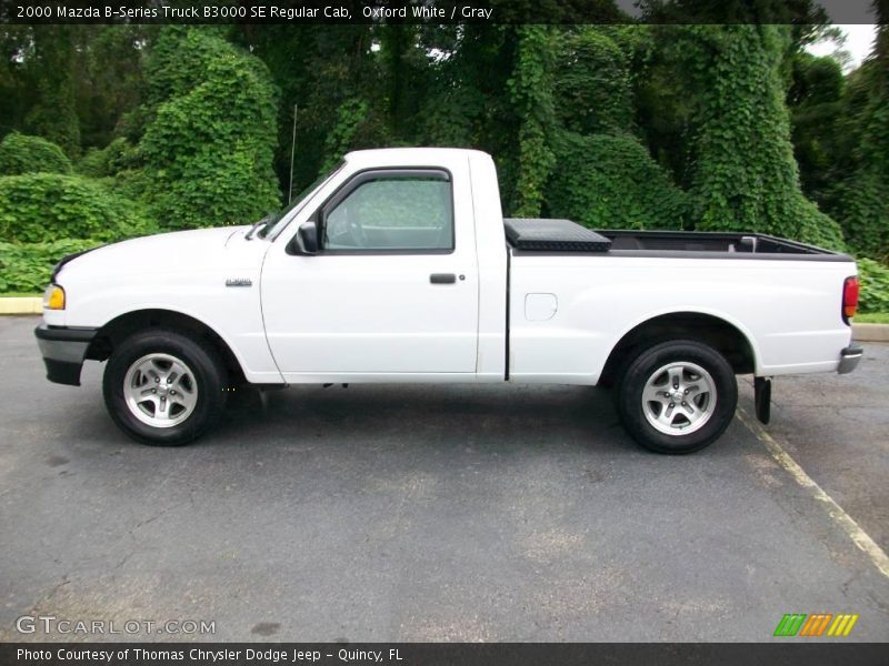 Oxford White / Gray 2000 Mazda B-Series Truck B3000 SE Regular Cab