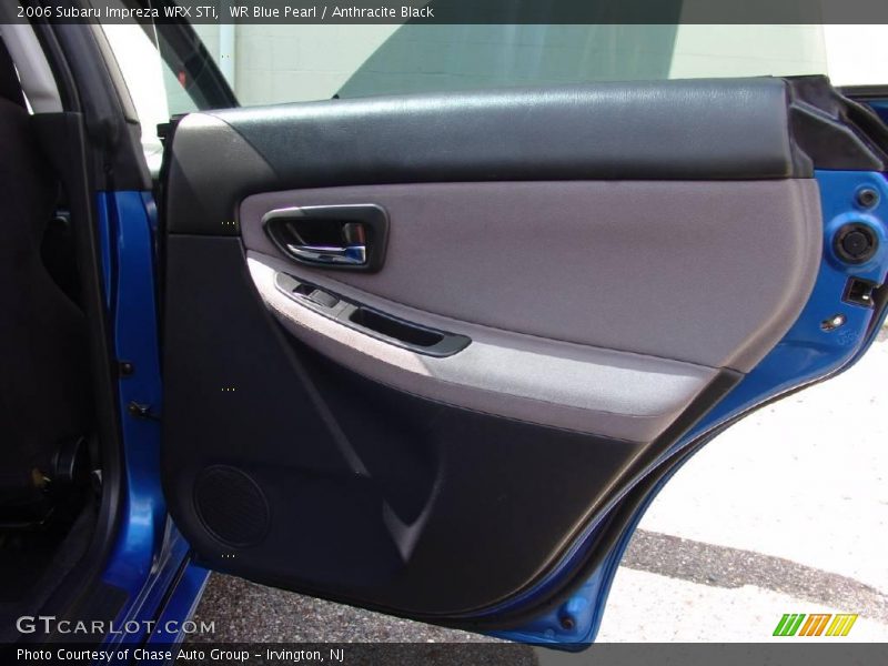 WR Blue Pearl / Anthracite Black 2006 Subaru Impreza WRX STi