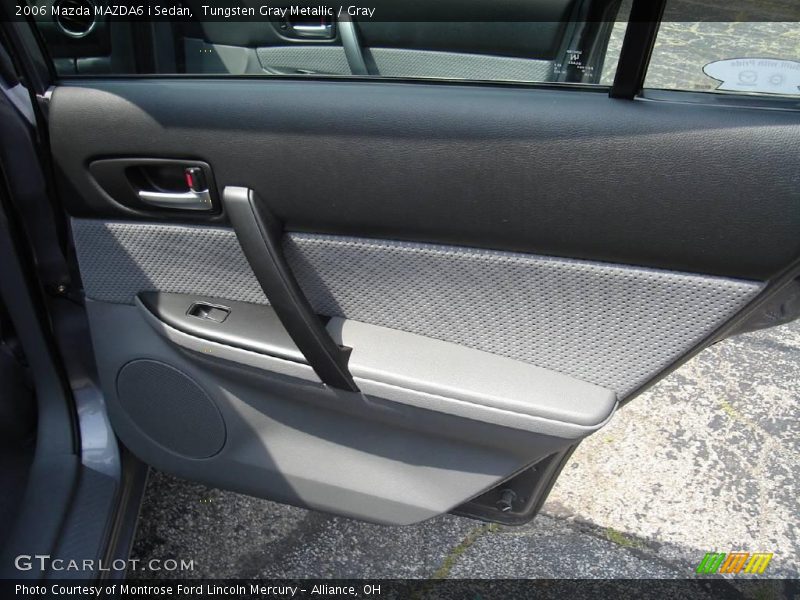 Tungsten Gray Metallic / Gray 2006 Mazda MAZDA6 i Sedan