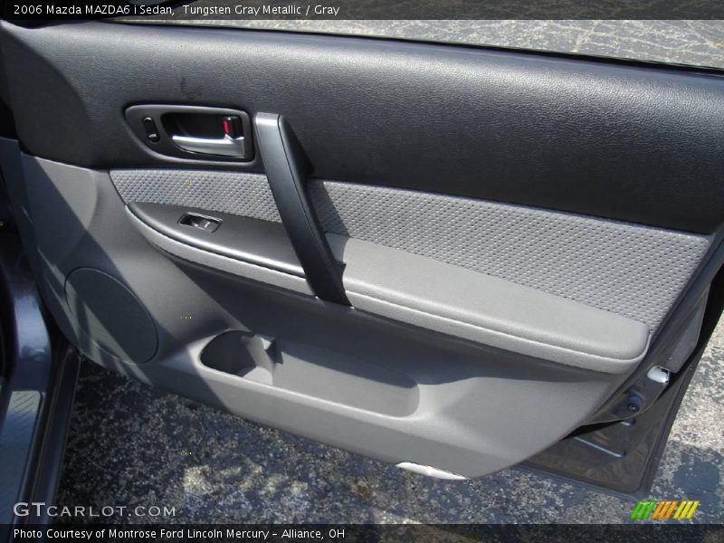 Tungsten Gray Metallic / Gray 2006 Mazda MAZDA6 i Sedan