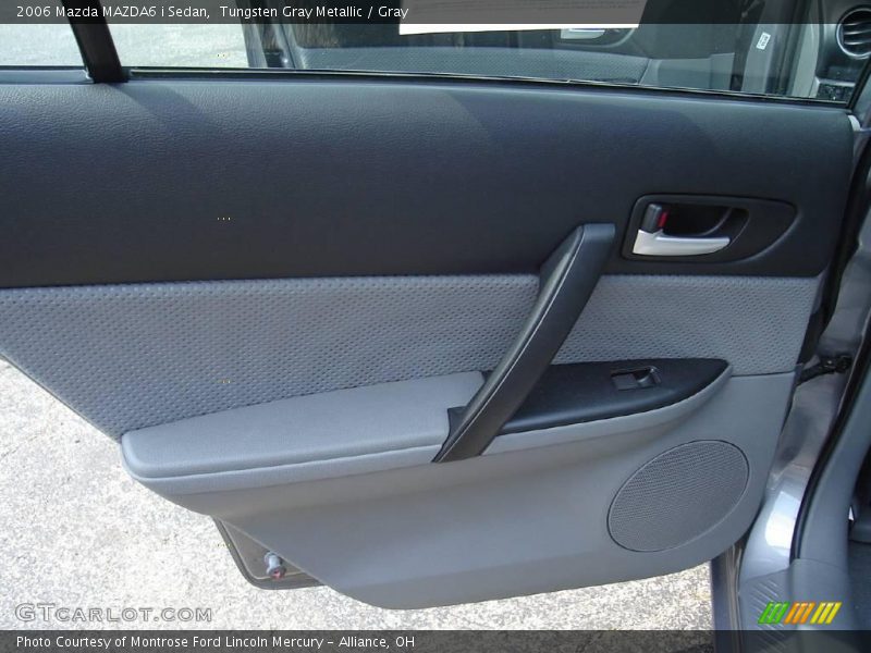 Tungsten Gray Metallic / Gray 2006 Mazda MAZDA6 i Sedan