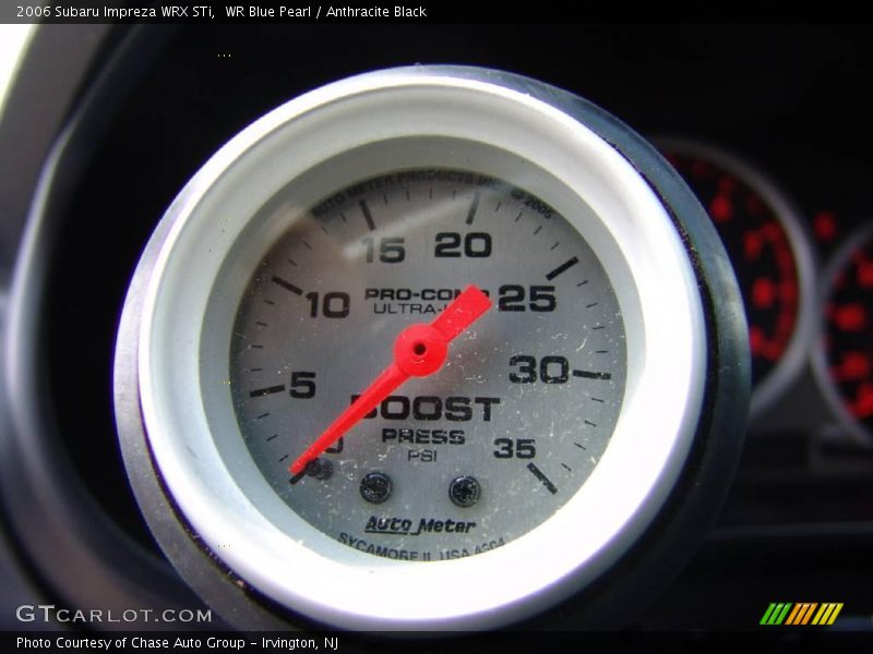 WR Blue Pearl / Anthracite Black 2006 Subaru Impreza WRX STi