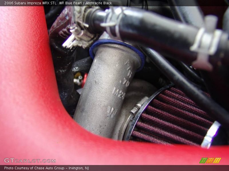 WR Blue Pearl / Anthracite Black 2006 Subaru Impreza WRX STi