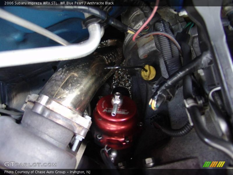 WR Blue Pearl / Anthracite Black 2006 Subaru Impreza WRX STi