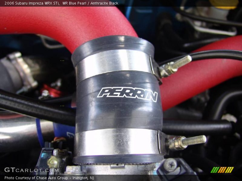 WR Blue Pearl / Anthracite Black 2006 Subaru Impreza WRX STi