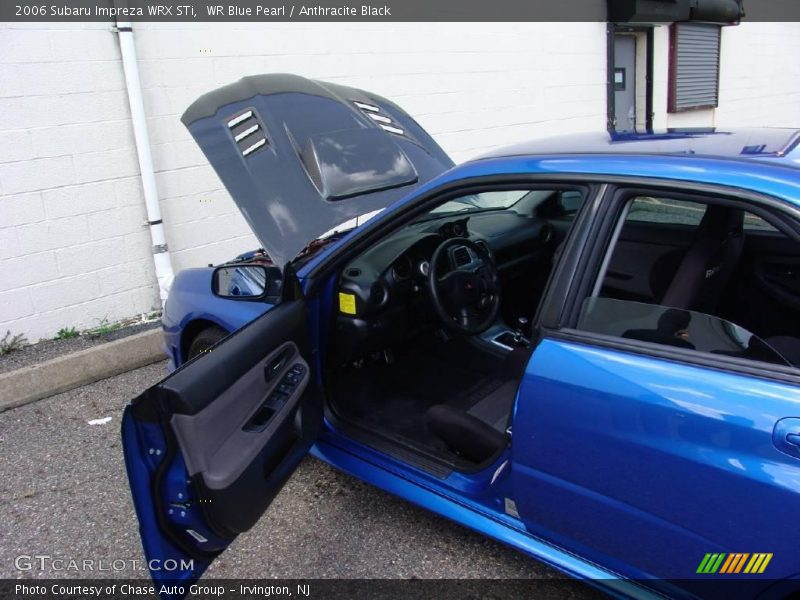 WR Blue Pearl / Anthracite Black 2006 Subaru Impreza WRX STi