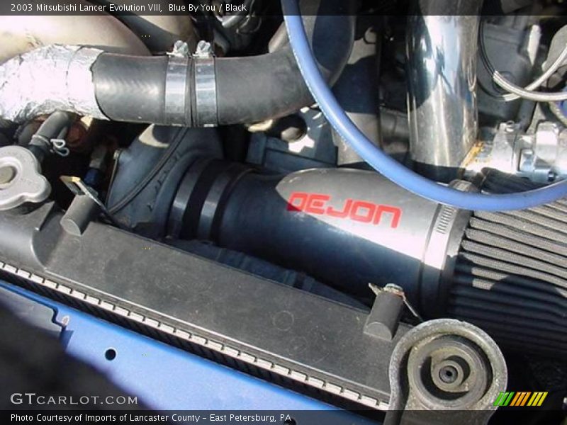 Blue By You / Black 2003 Mitsubishi Lancer Evolution VIII