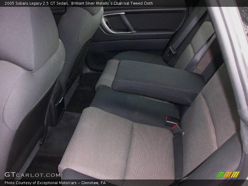 Brilliant Silver Metallic / Charcoal Tweed Cloth 2005 Subaru Legacy 2.5 GT Sedan