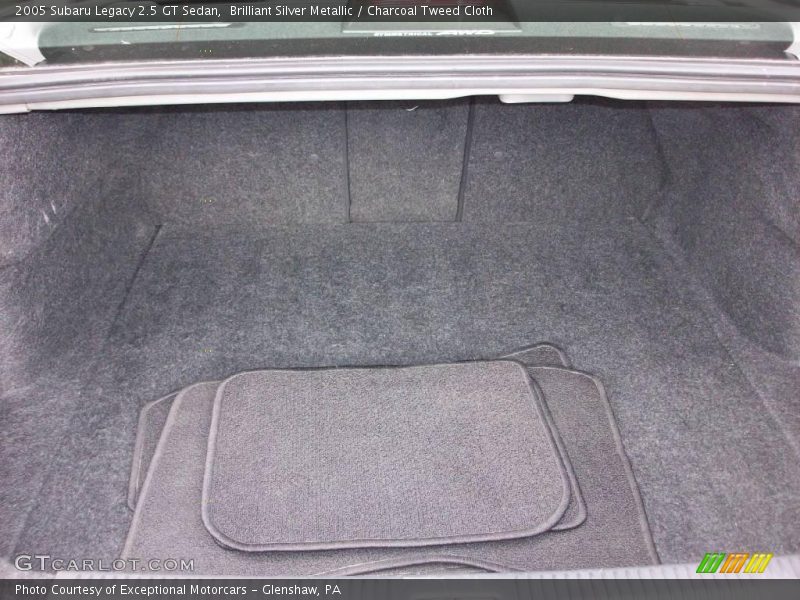 Brilliant Silver Metallic / Charcoal Tweed Cloth 2005 Subaru Legacy 2.5 GT Sedan