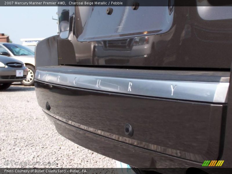 Charcoal Beige Metallic / Pebble 2007 Mercury Mariner Premier 4WD