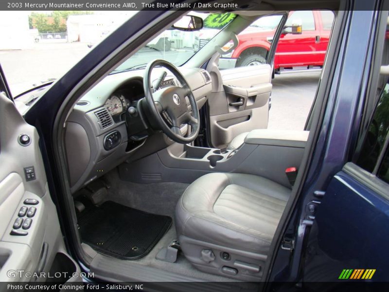 True Blue Metallic / Dark Graphite 2003 Mercury Mountaineer Convenience AWD