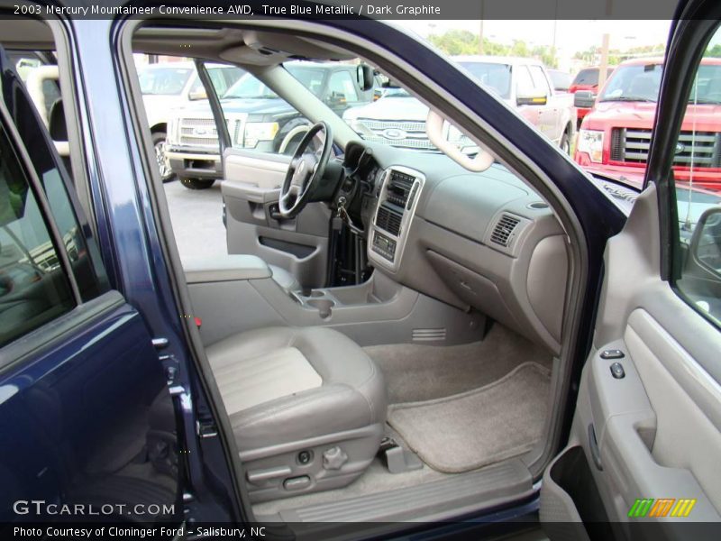 True Blue Metallic / Dark Graphite 2003 Mercury Mountaineer Convenience AWD