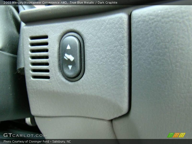 True Blue Metallic / Dark Graphite 2003 Mercury Mountaineer Convenience AWD