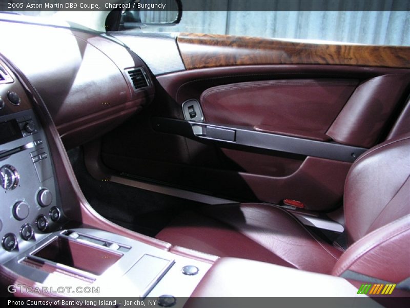 Charcoal / Burgundy 2005 Aston Martin DB9 Coupe