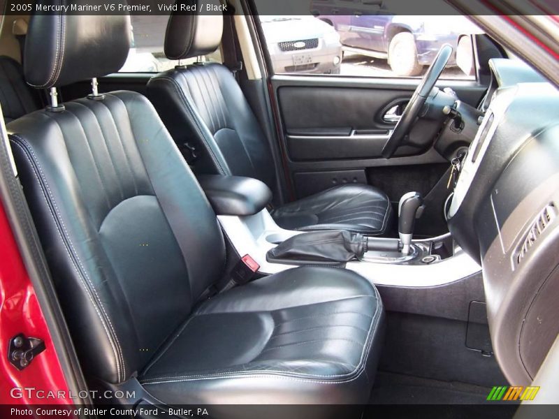 Vivid Red / Black 2005 Mercury Mariner V6 Premier