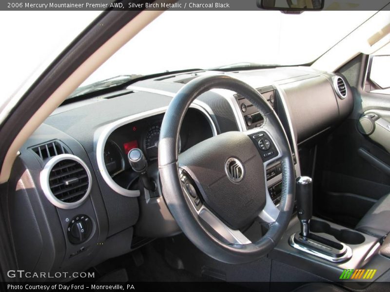 Silver Birch Metallic / Charcoal Black 2006 Mercury Mountaineer Premier AWD