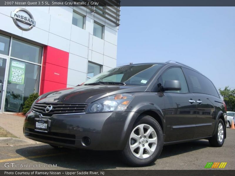 Smoke Gray Metallic / Gray 2007 Nissan Quest 3.5 SL