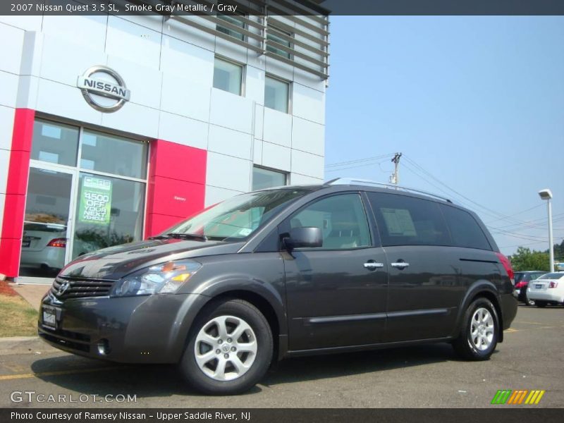 Smoke Gray Metallic / Gray 2007 Nissan Quest 3.5 SL