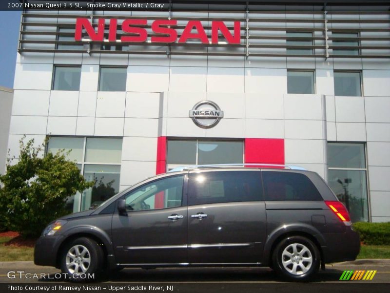 Smoke Gray Metallic / Gray 2007 Nissan Quest 3.5 SL