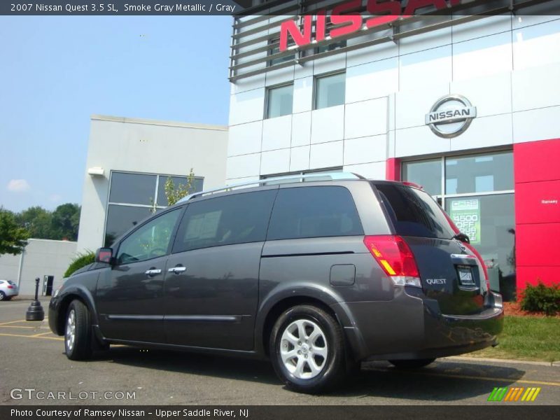 Smoke Gray Metallic / Gray 2007 Nissan Quest 3.5 SL