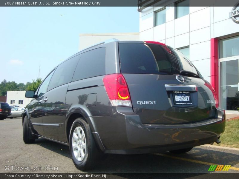 Smoke Gray Metallic / Gray 2007 Nissan Quest 3.5 SL