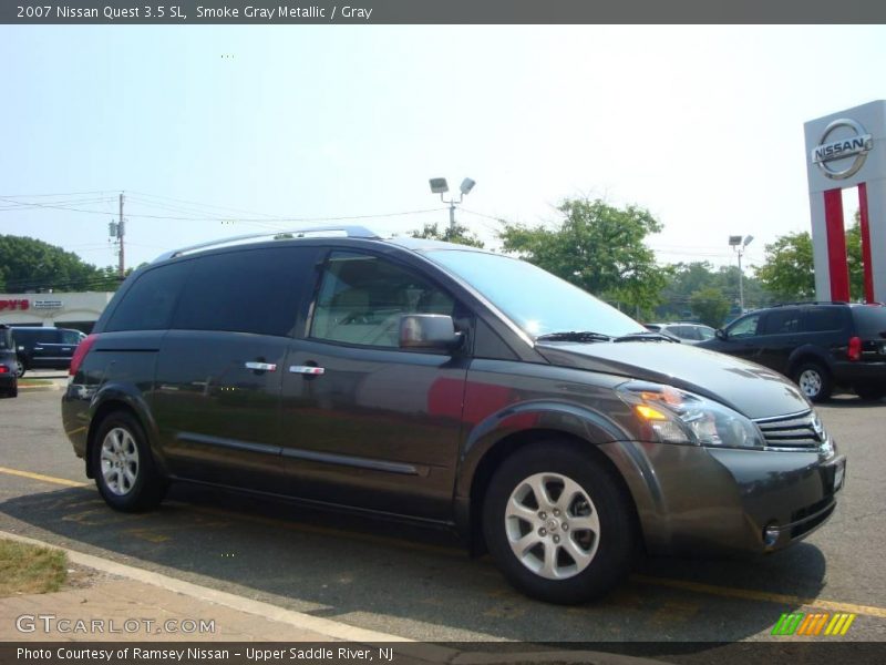 Smoke Gray Metallic / Gray 2007 Nissan Quest 3.5 SL