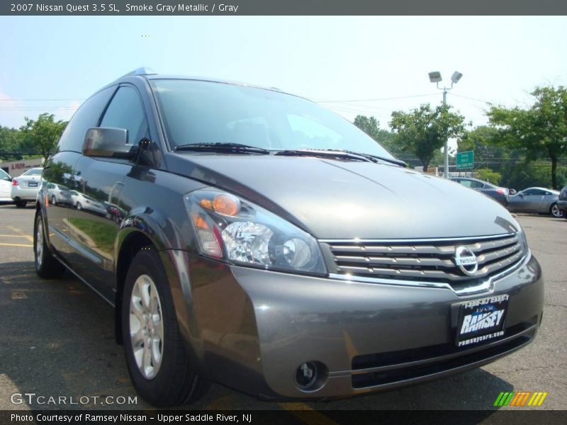 Smoke Gray Metallic / Gray 2007 Nissan Quest 3.5 SL