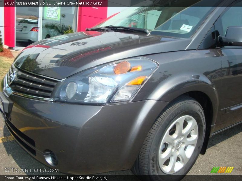 Smoke Gray Metallic / Gray 2007 Nissan Quest 3.5 SL