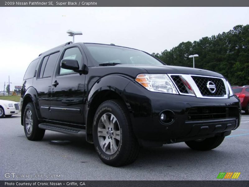 Super Black / Graphite 2009 Nissan Pathfinder SE