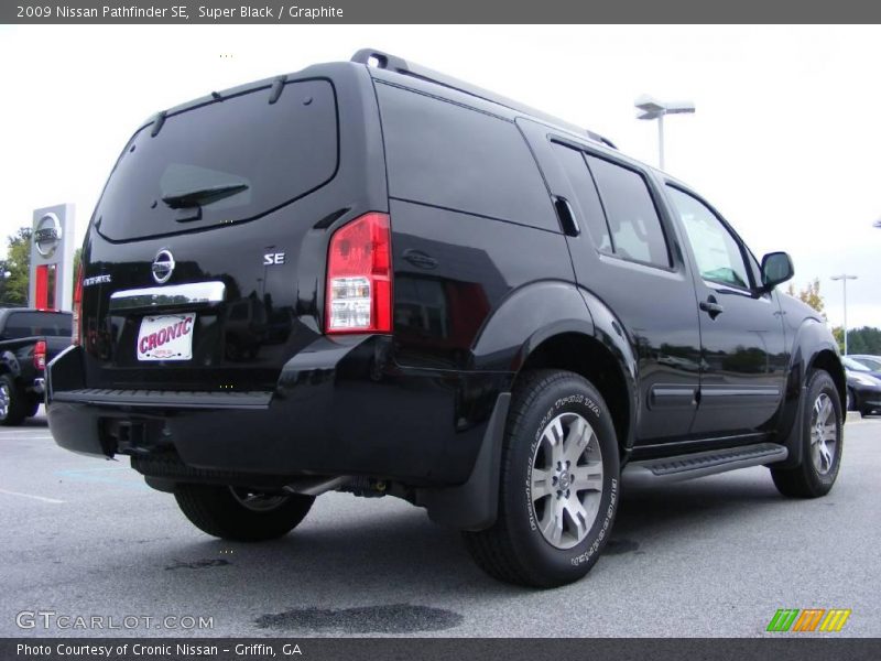Super Black / Graphite 2009 Nissan Pathfinder SE