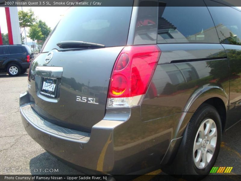 Smoke Gray Metallic / Gray 2007 Nissan Quest 3.5 SL