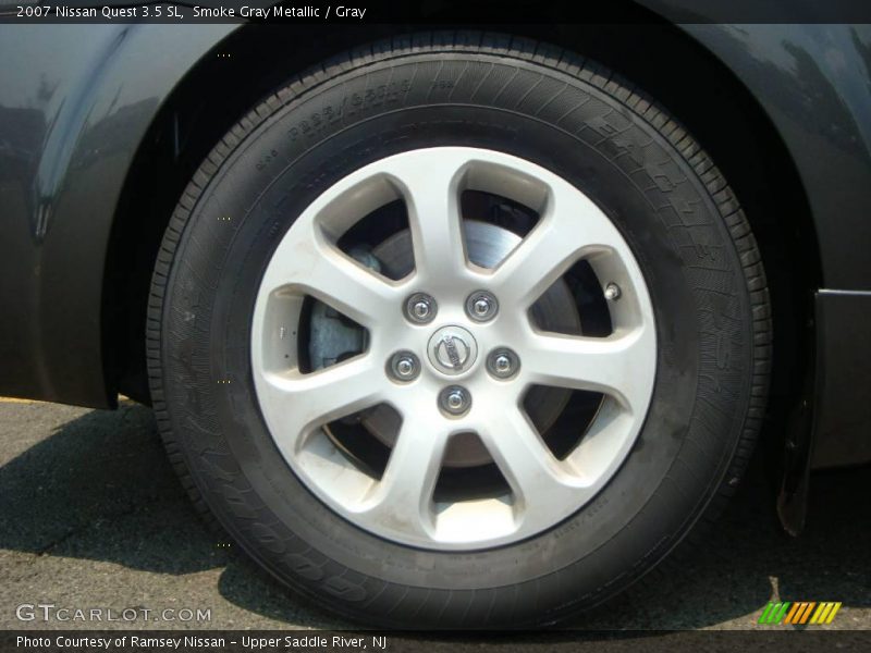 Smoke Gray Metallic / Gray 2007 Nissan Quest 3.5 SL