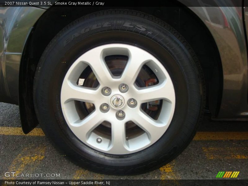 Smoke Gray Metallic / Gray 2007 Nissan Quest 3.5 SL