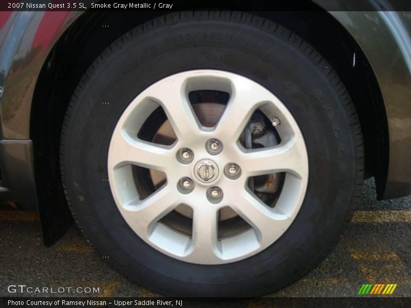 Smoke Gray Metallic / Gray 2007 Nissan Quest 3.5 SL